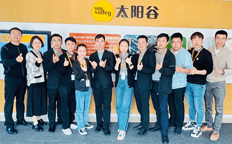 太阳谷首次成功邀请麦当劳安徽市场营运团队到访参观